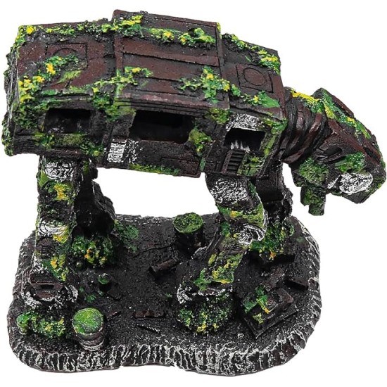 Aquarium decoration, aquarium decoration, aquarium decoration, robot dog, aquarium decoration, synthetic resin, handicrafts